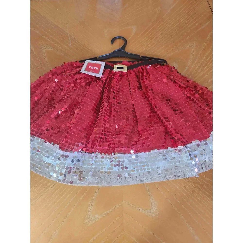 Santa Claus sequence tutu one Size